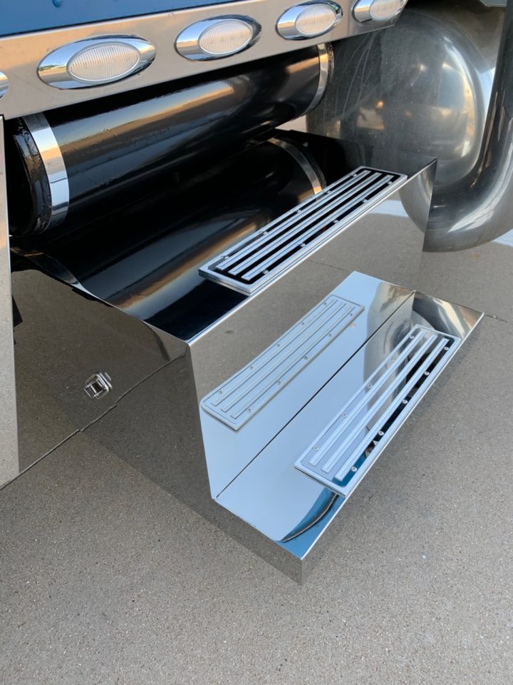 American Eagle Exhaust Stephenville Texas - Stainless Steel Step Boxes & Battery Boxes 3